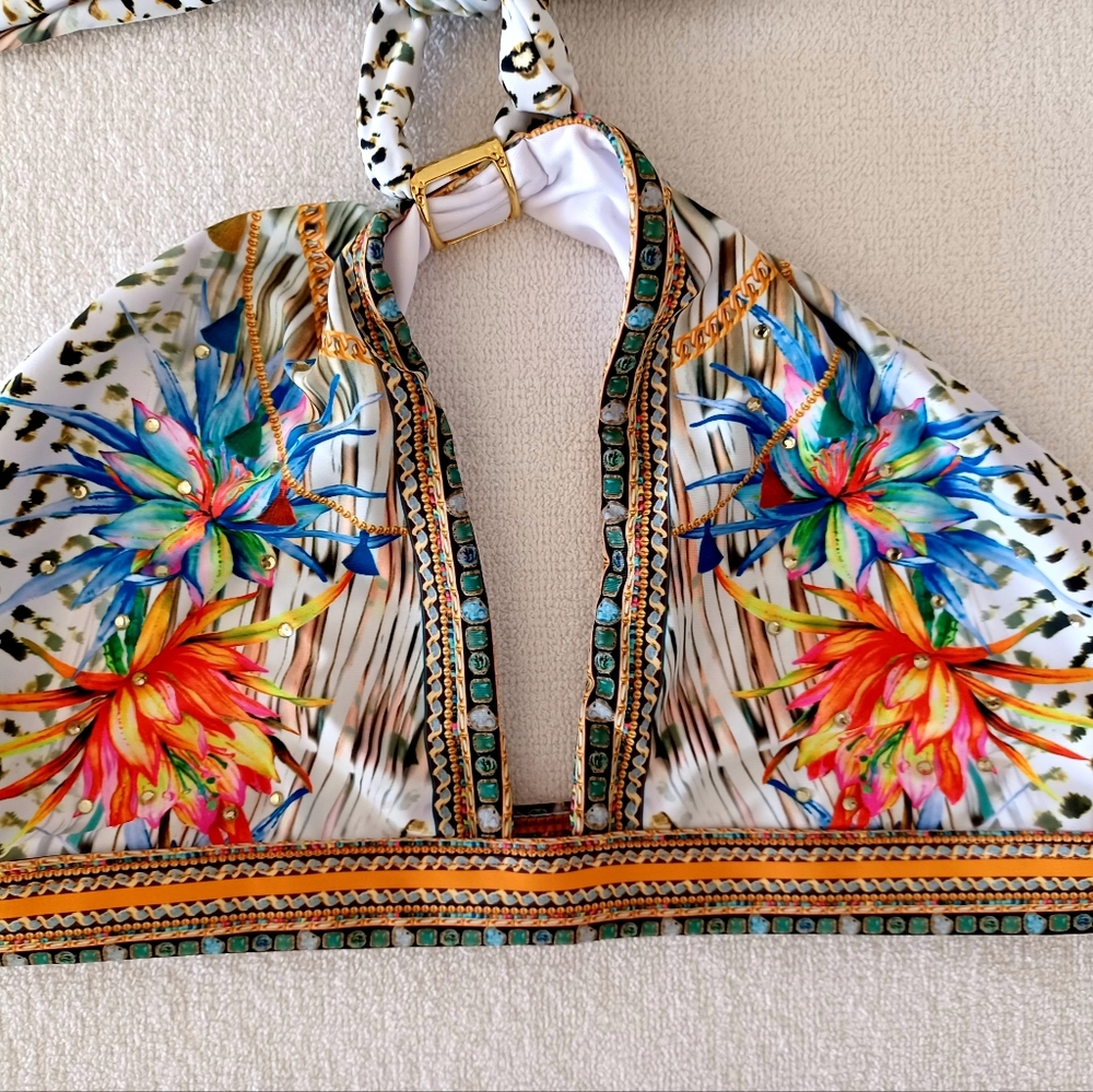 VENUS Wild Cat Bondi Beach Bikini Top, size 8 - Picture 8 of 11